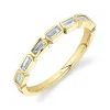 0.35CT DIAMOND BAGUETTE BAND