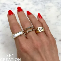0.35CT DIAMOND BAGUETTE BAND