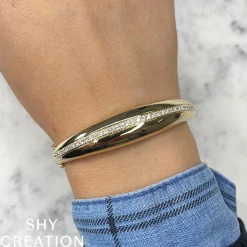 0.92CT DIAMOND BANGLE