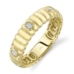 0.08CT DIAMOND BEZEL BAND