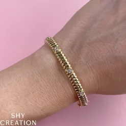 0.33CT DIAMOND BEZEL BANGLE