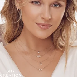 0.20CT DIAMOND BEZEL NECKLACE