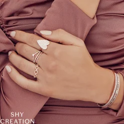 0.52CT DIAMOND PAVE BANGLE