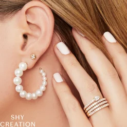 0.22CT DIAMOND STUD EARRING