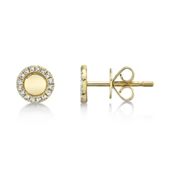 0.10CT DIAMOND STUD EARRING