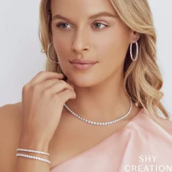 1.00CT DIAMOND TENNIS BRACELET