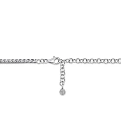 4.39CT DIAMOND TENNIS CHOKER NECKLACE