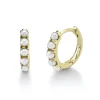 CULTURED PEARL HUGGIE EARRING