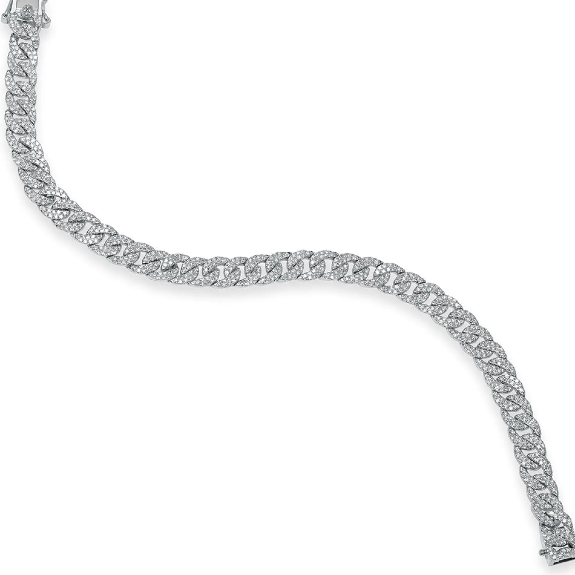 Havana 1.69 Ct. Diamond Pave Link Bracelet