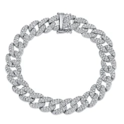 Havana Midi 4.36 Ct. Diamond Pave Link Bracelet