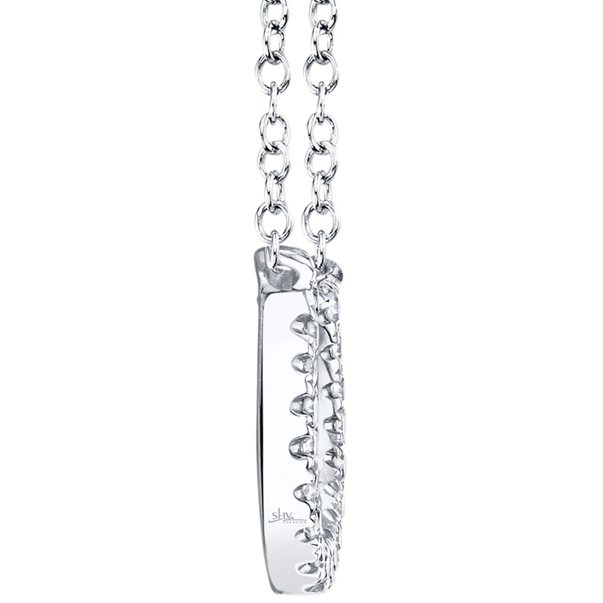 Oakley 0.06 Ct. Diamond Horseshoe Pendant Necklace